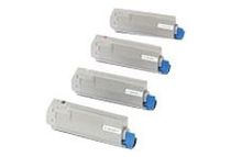 OKI 43872307 - cyan - cartouche laser d