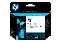 HP 72 - gris, noir photo - tête d