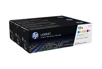 HP 131A - pack de 3 - jaune, cyan, magenta - cartouche laser d