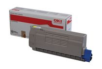 Oki 45396301 - jaune - cartouche laser originale