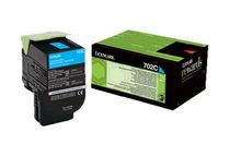 Lexmark 702 - cyan - cartouche laser d