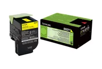Lexmark 802S - jaune - cartouche laser d