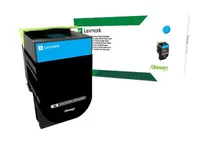 Lexmark 802S - cyan - cartouche laser d