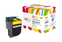 Cartouche laser compatible Lexmark C540H - jaune - Owa K15470OW