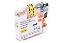 Cartouche compatible Brother LC22U - jaune - Uprint