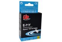 Cartouche compatible Epson T0894 Singe / T0714 Guépard - jaune - Uprint