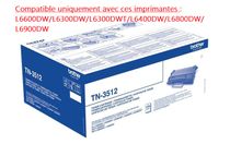Brother TN3512 - noir - cartouche laser d