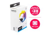 Cartouche compatible HP 304XL - Pack de 2 - noir, cyan, magenta, jaune - Switch