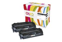 Cartouche laser compatible Canon 719H - pack de 2 - noir - Owa K35121OW