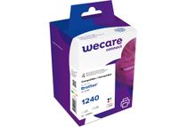 Cartouche compatible Brother LC1240 - pack de 4 - noir, cyan, magenta, jaune - Wecare