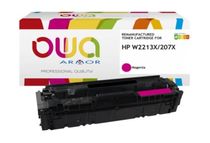 Cartouche laser compatible HP207X - magenta - Owa