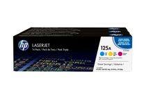 HP 125A - Pack de 3 - cyan, magenta, jaune - cartouche laser d