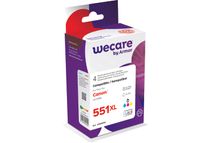 Cartouche compatible Canon CLI-551XL/PGI-550XL - pack de 4 - noir, cyan, magenta, jaune - Wecare