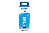 Epson EcoTank 104 - cyan - réservoir d