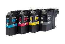 Brother LC123 - Pack de 4 - noir, cyan, magenta, jaune - cartouche d