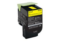 Lexmark 802X - jaune - cartouche laser d