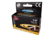 Cartouche compatible Canon CLI-8 - jaune - Uprint