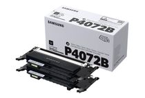 Samsung CLT-P4072B - Pack de 2 - noir - cartouche laser d