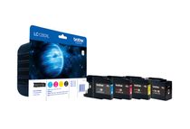 Brother LC1280XL - Pack de 4 - noir, cyan, magenta, jaune - cartouche d
