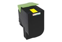 Cartouche laser compatible Lexmark 802X - jaune - Owa K18032OW