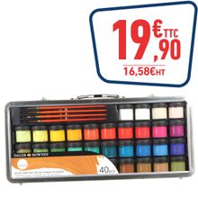 Malette de peinture acrylique
