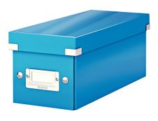 Leitz Click & Store - Boîte de rangement pour CD - bleu métallisé