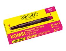 Online Kombi - 5 Cartouches d'encre rose