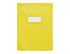Oxford Strong Line - Protège cahier sans rabat - 17 x 22 cm - jaune opaque