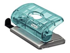 Rapid Colour'Breeze - Mini perforateur - 2 trous - pour 10 feuilles - bleu