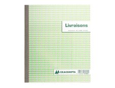 Exacompta - Manifold Carnet de livraisons - 50 dupli - 18 x 21 cm
