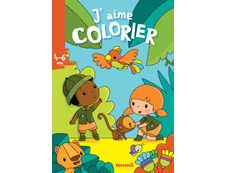 J'aime colorier (4-6 ans) - La jungle