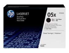 HP 05X - Pack de 2 - noir - cartouche laser d'origine