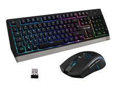 The G-Lab COMBO Tungsten - Ensemble clavier et souris  sans fil - AZERTY