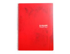 Calligraphe 7000 - Cahier à spirale 24 x 32 cm - 180 pages - petits carreaux (5x5 mm) - disponible dans différentes couleurs