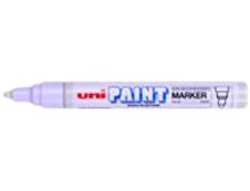UNI PAINT PX - Marqueur permanent - pointe ogive - blanc