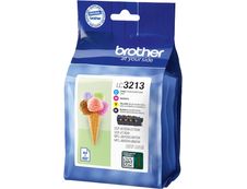 Brother LC3213 - Pack de 4 - noir, cyan, magenta, jaune - cartouche d'encre originale