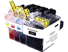 Cartouche compatible Brother LC3219XL - Pack de 4 - noir, cyan, magenta, jaune - Uprint