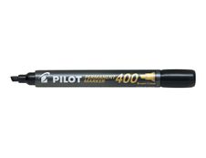 Pilot 400 - Marqueur permanent - pointe biseau large - noir