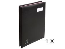 Exacompta Expansé - Parapheur 24 compartiments - noir