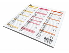 Quo Vadis Arc en Ciel - Calendrier origami 3 mois par face - 13 x 26 cm