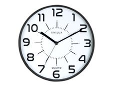Unilux - Horloge Pop - mécanisme quartz - 28 cm - noir