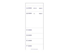 ELVE - Bloc brasserie - 50 feuilles - 100 x 259 mm - en double