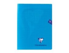 Clairefontaine Mimesys - Cahier polypro A4 (21x29,7 cm) - 48 pages - grands carreaux (Seyes) - disponible dans différentes couleurs