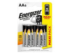 ENERGIZER Power - 6 piles alcalines - AA LR06