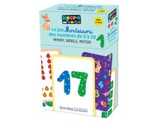 Récré en boîte - Le jeu Montessori des nombres 0 à 20