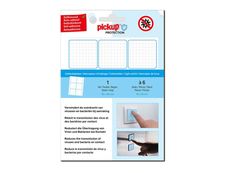 Pickup - 6 Films de protection adhésifs - antimicrobien - 45 x 45 mm