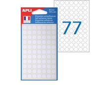 Apli Agipa - 539 Pastilles adhésives - blanc - diamètre 8 mm - réf 111830