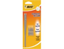 BIC Sergent Major - Porte plume avec 6 plumes - disponible dans différentes couleurs