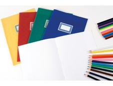 Apli Agipa - 20 Étiquettes scolaires cadre et lignes bleus - 36 x 56 mm - réf 11277