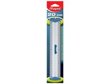 Maped - Règle aluminium (double décimètre) 20 cm